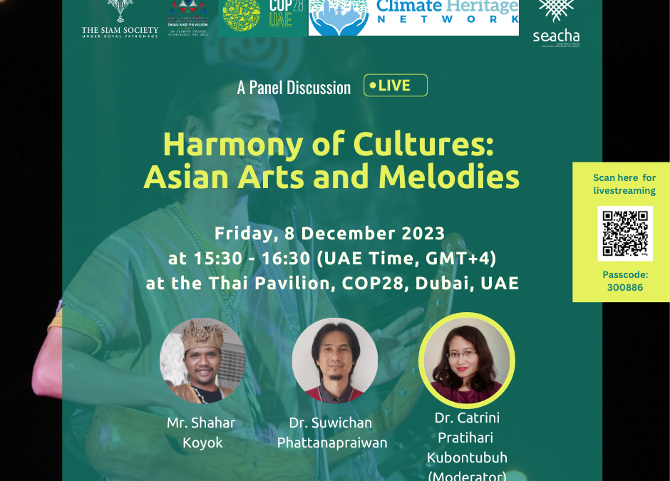 SEACHA at COP28: “Harmony of Cultures: Asian Arts and Melodies”